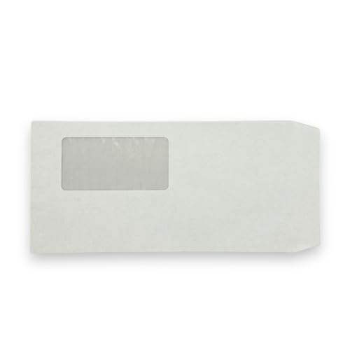 サイズ：110*220*蓋 窓45*90mm A4判三つ折り対応 用紙は裏面がグレーで透けにくい加工を施しています。 封緘用テープ付！事務作業を効率化