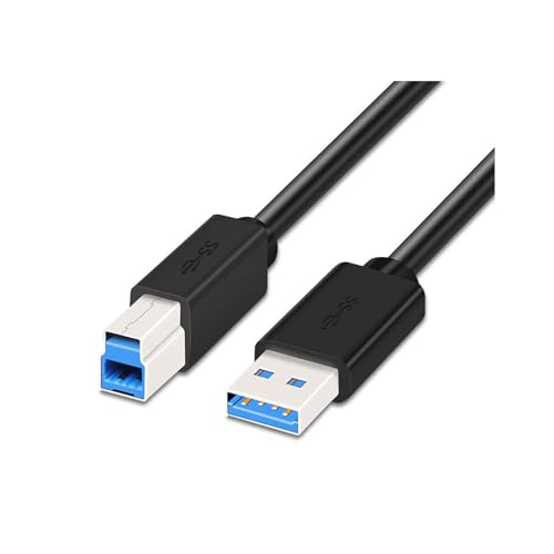 【USB A to USB B 変換 ケーブル】USB 3.0 A-B ケーブルは、USB A オス端子からUSB B オス端子への変換を可能にし、さまざまなデバイスに対応します。 【データ転送】US